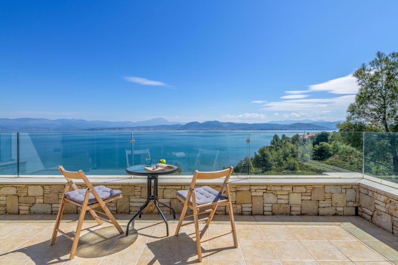 Crystal Beach Villa Chalkís 外观 照片