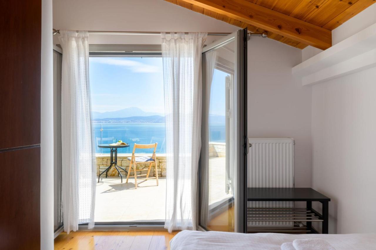 Crystal Beach Villa Chalkís 外观 照片