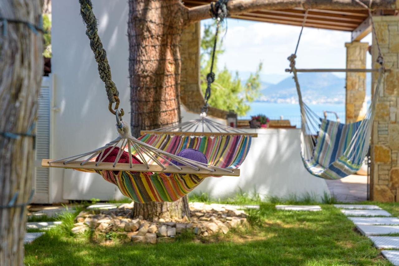 Crystal Beach Villa Chalkís 外观 照片
