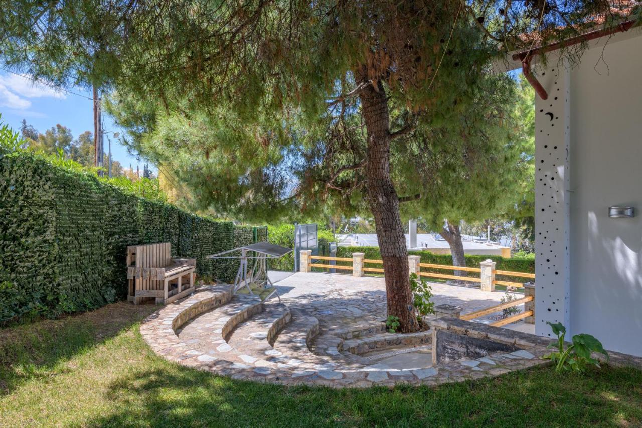 Crystal Beach Villa Chalkís 外观 照片