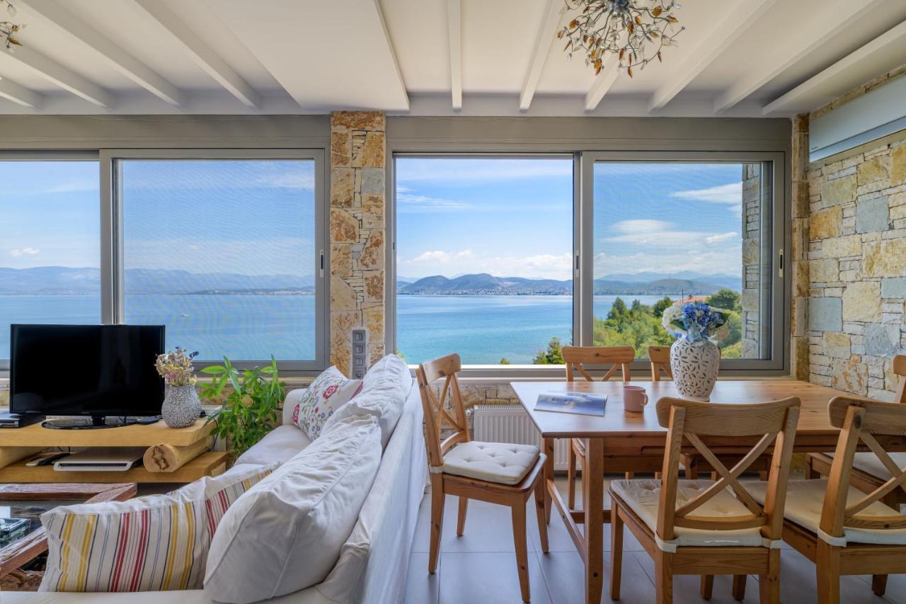Crystal Beach Villa Chalkís 外观 照片