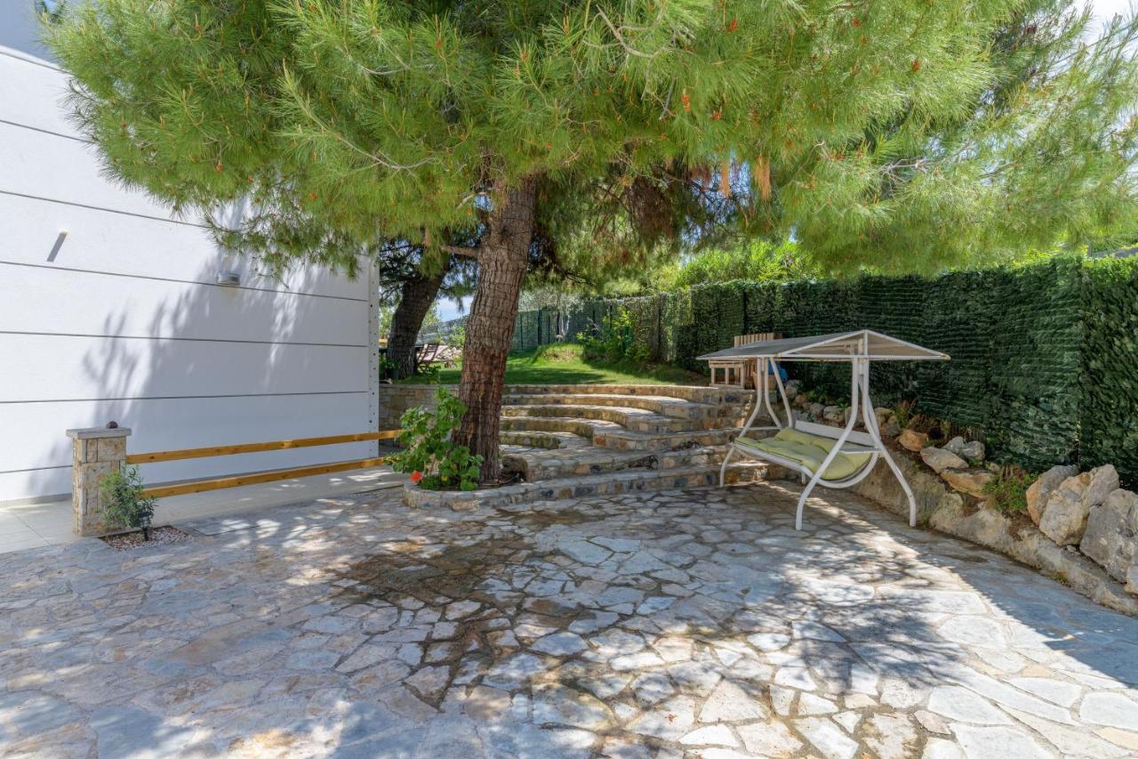 Crystal Beach Villa Chalkís 外观 照片