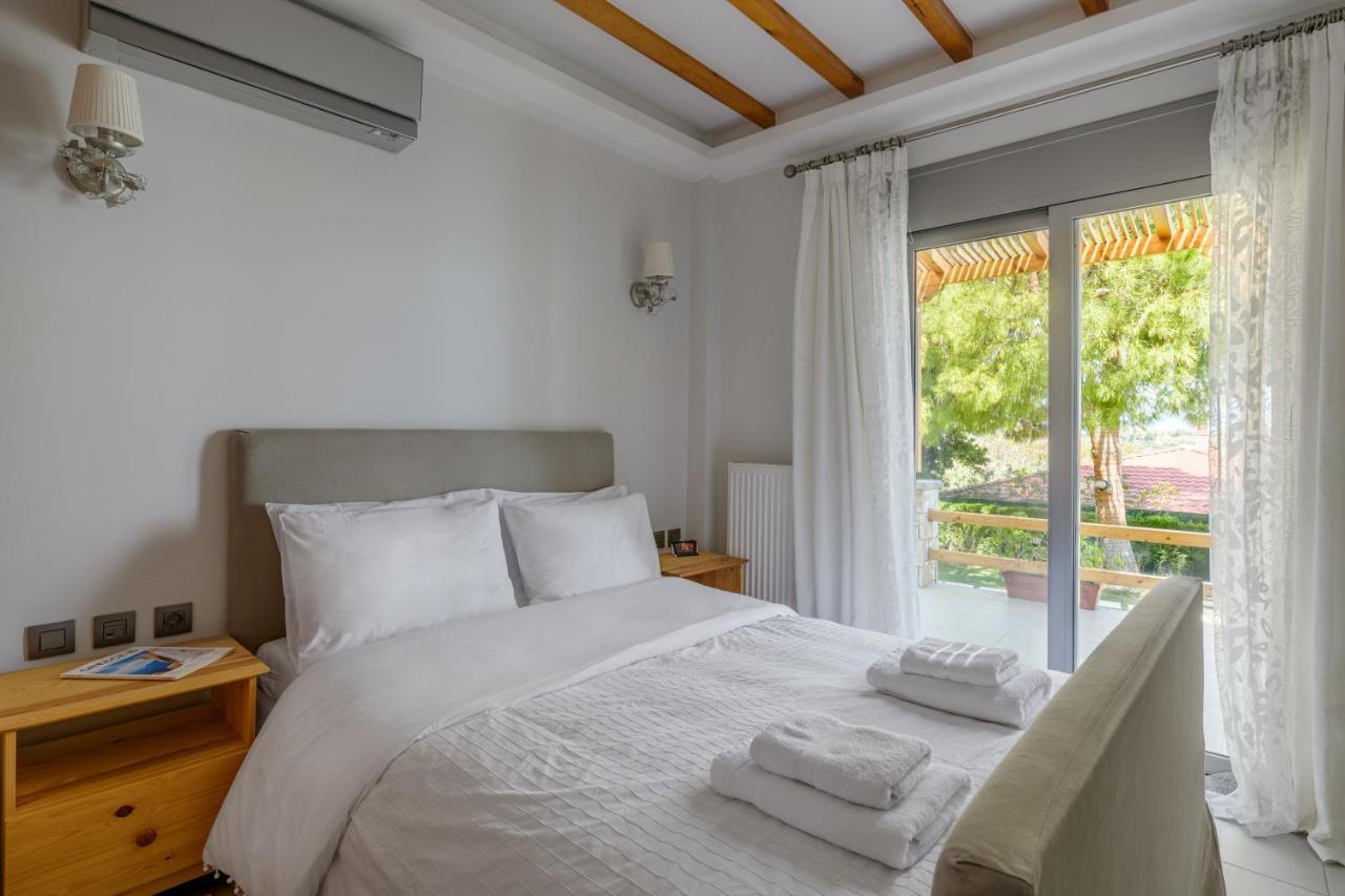 Crystal Beach Villa Chalkís 外观 照片