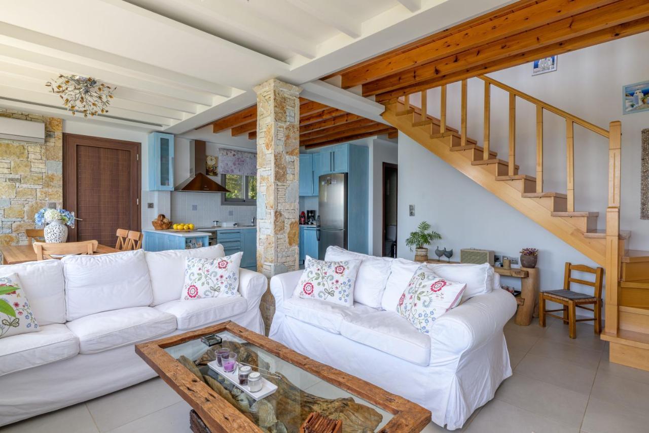Crystal Beach Villa Chalkís 外观 照片