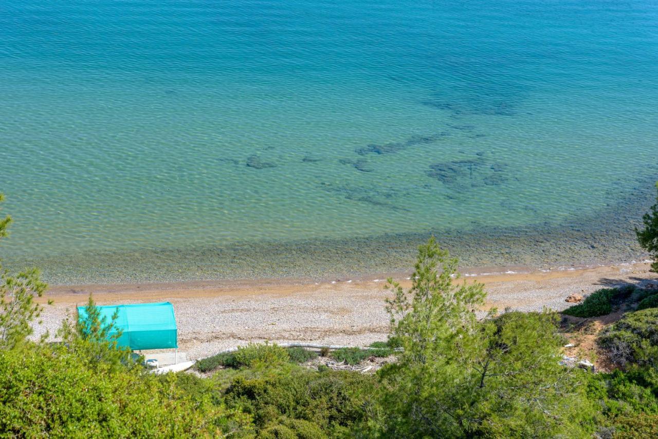 Crystal Beach Villa Chalkís 外观 照片